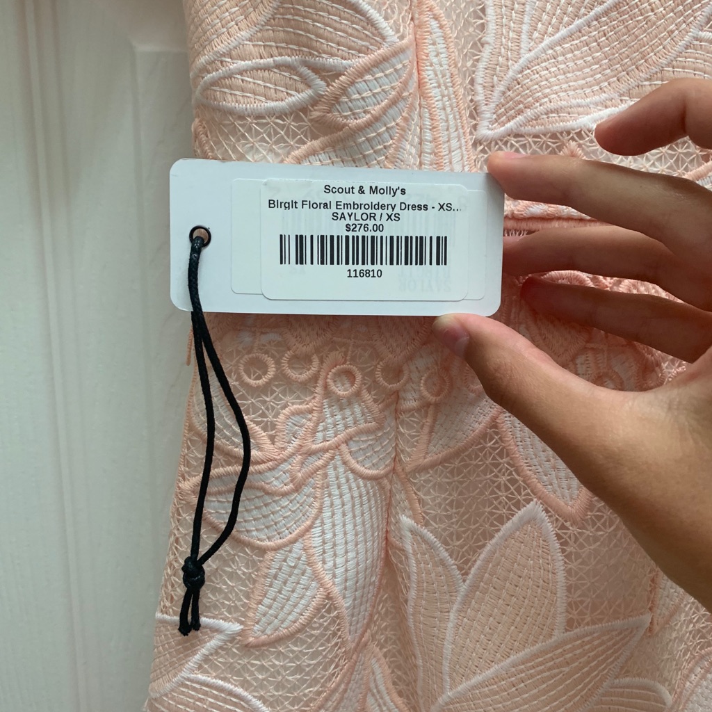 Scout & Mollys Floral Embroidery Dress